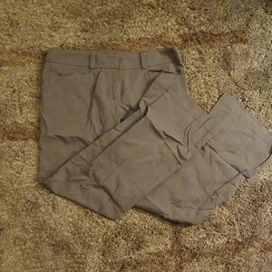 Anna Taylor Work Pants Light Grey Size 2P